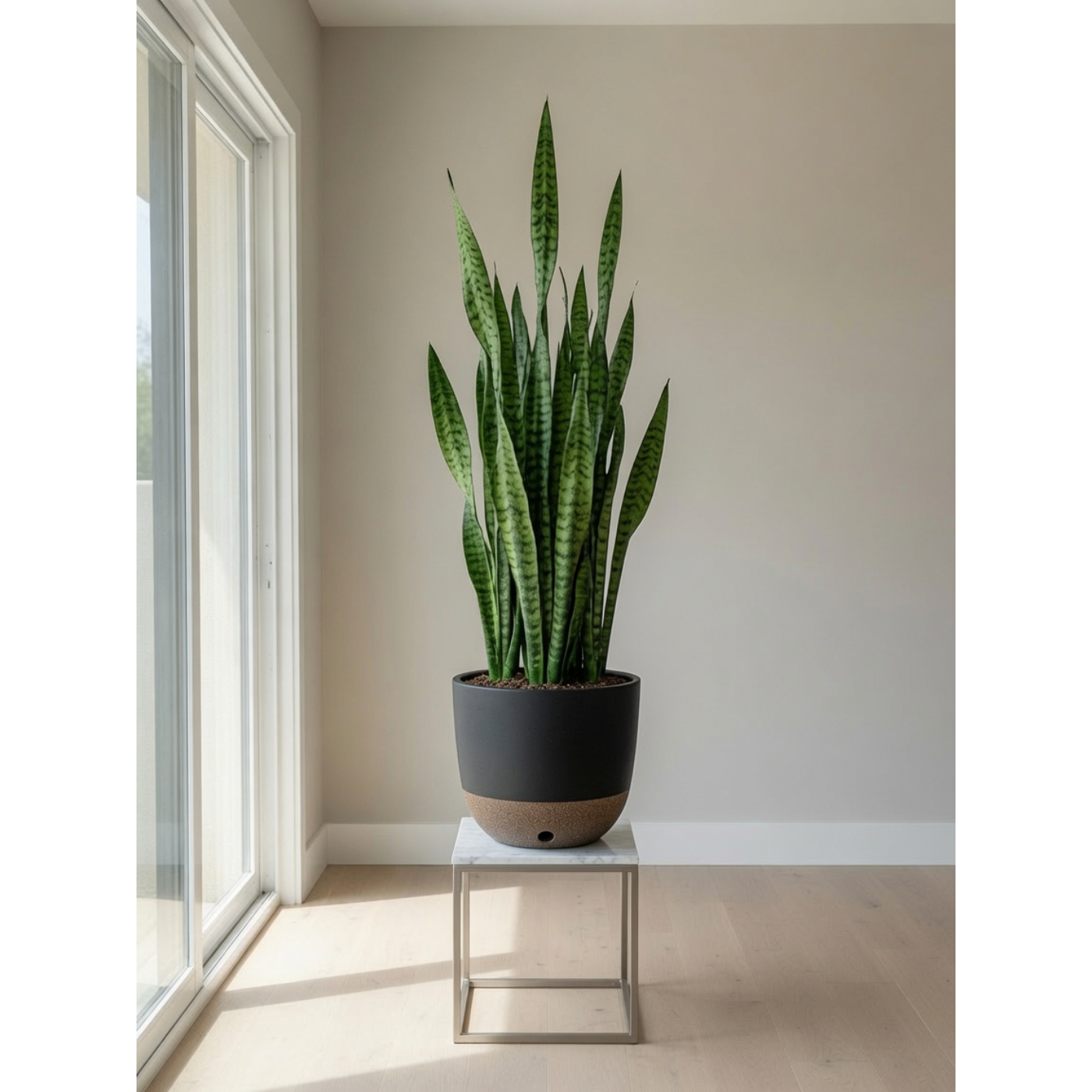 Green Snake Plant Large