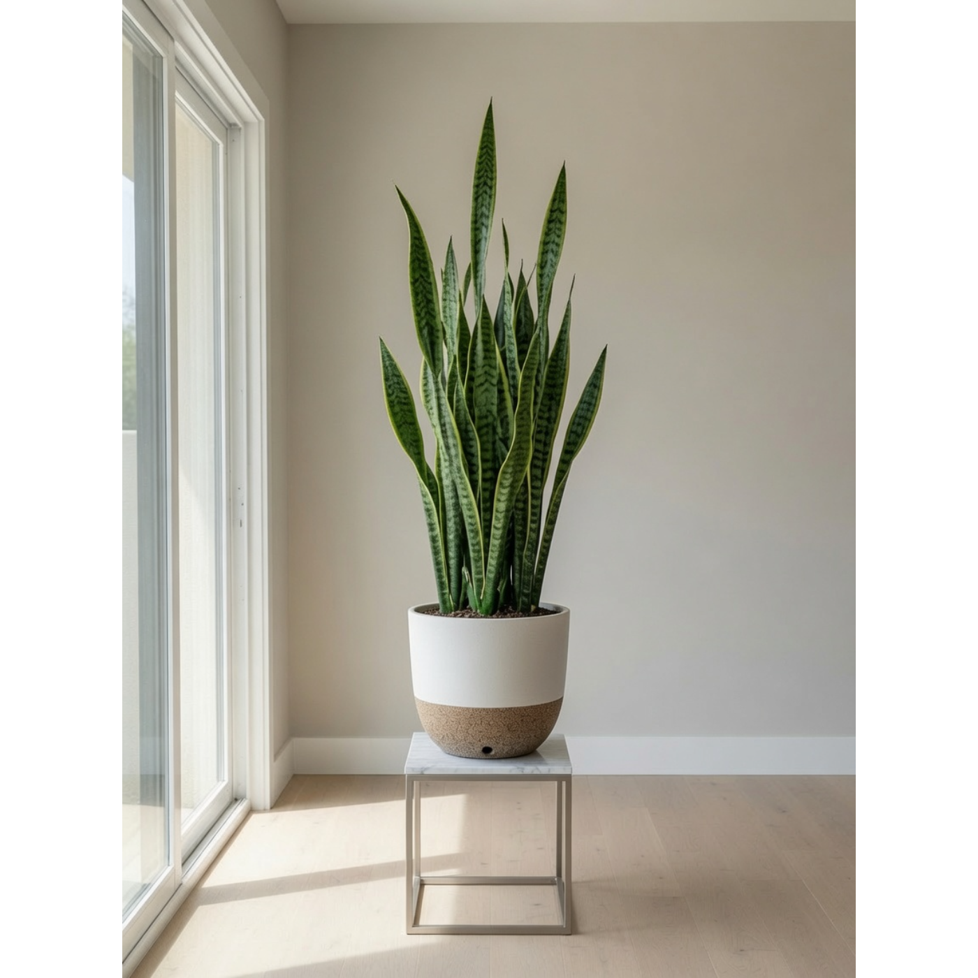 Green Snake Plant Large